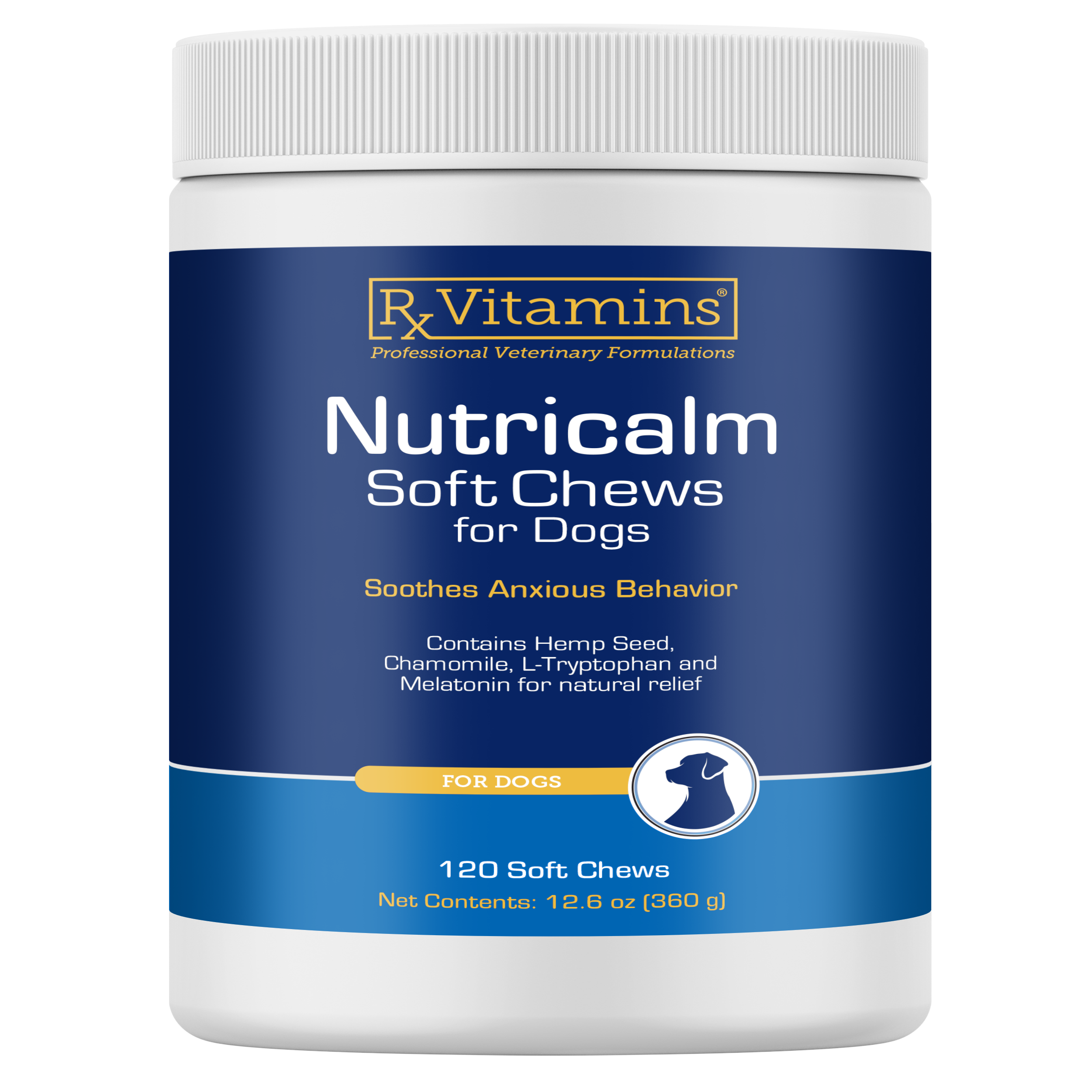 NutriCalm Soft Chews for Dogs – RX Vitamins NutriCalm Soft Chews for Dogs – RX Vitamins