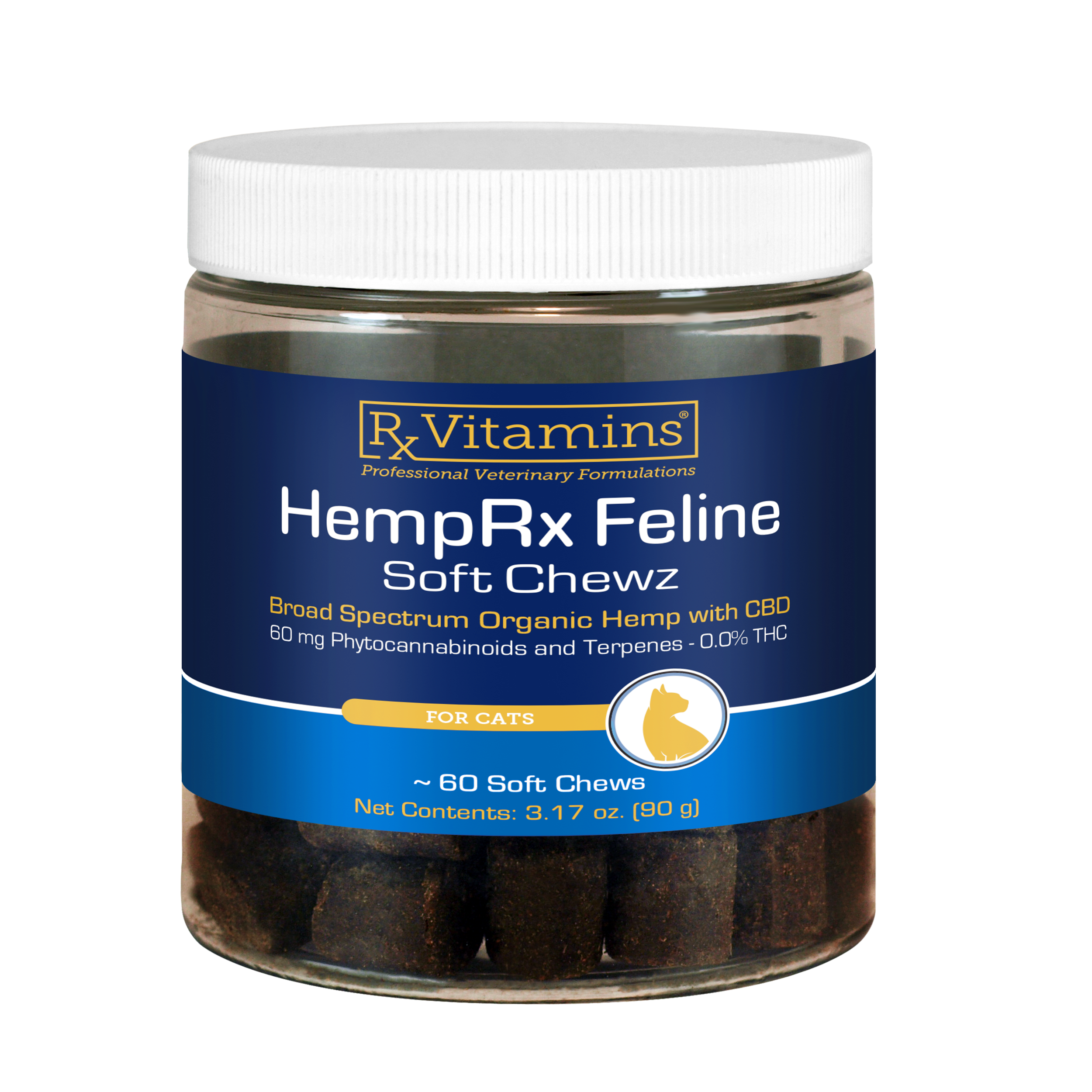 HempRx Feline Soft Chewz – RX Vitamins HempRx Feline Soft Chewz – RX Vitamins