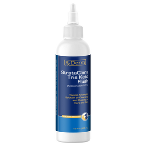 R.Derm StrataCleans Tris Keto Flush bottle