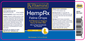Rx vitamins for pets hemprx hotsell
